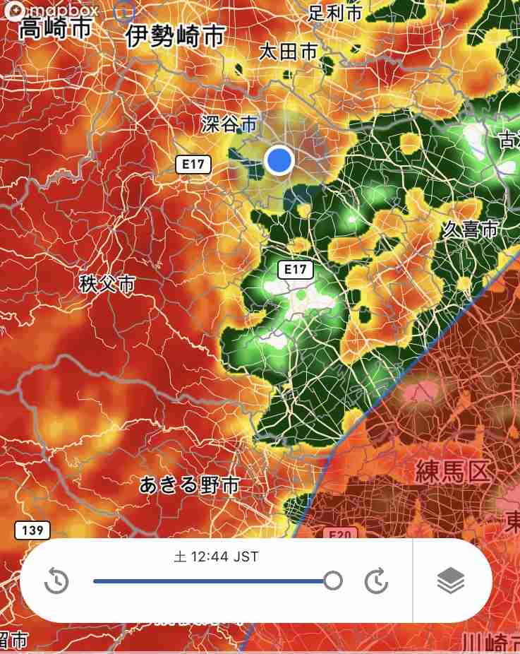 【台風】埼玉県