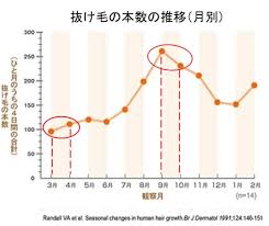 ダイエットによる抜け毛