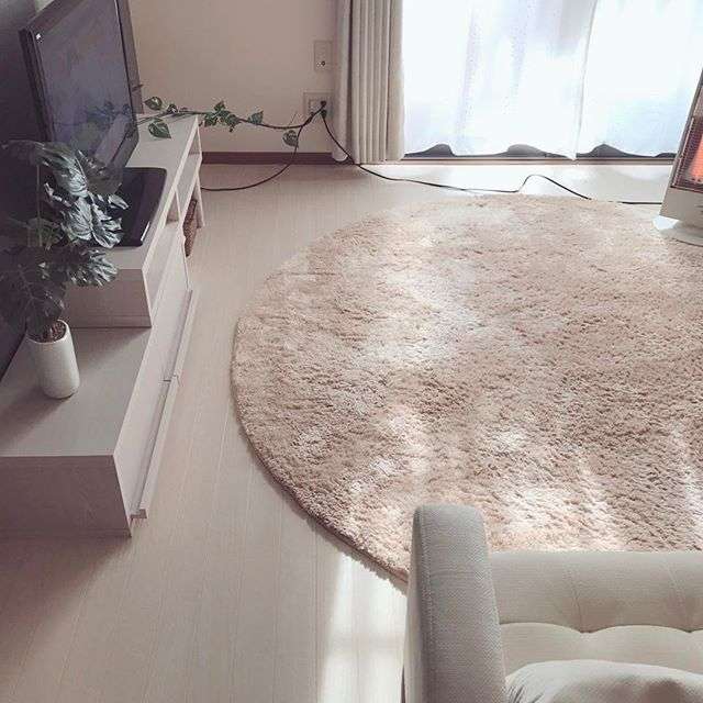 白を基調とした部屋