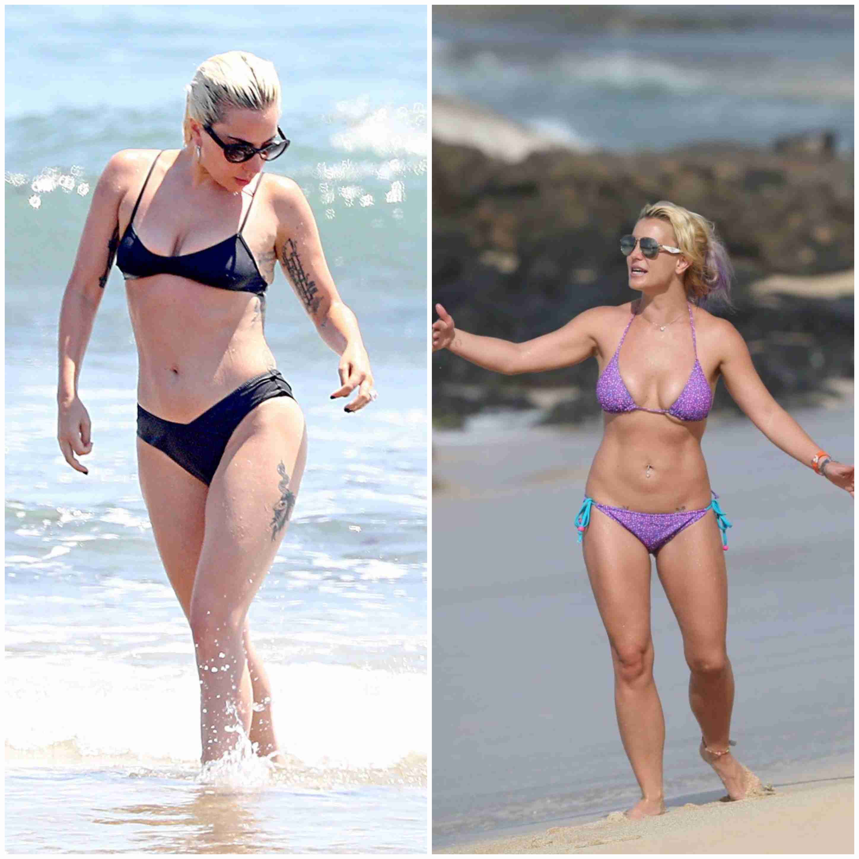 レディー・ガガ、ステージから落下　駆け上がってきたファンと戯れながら床へ