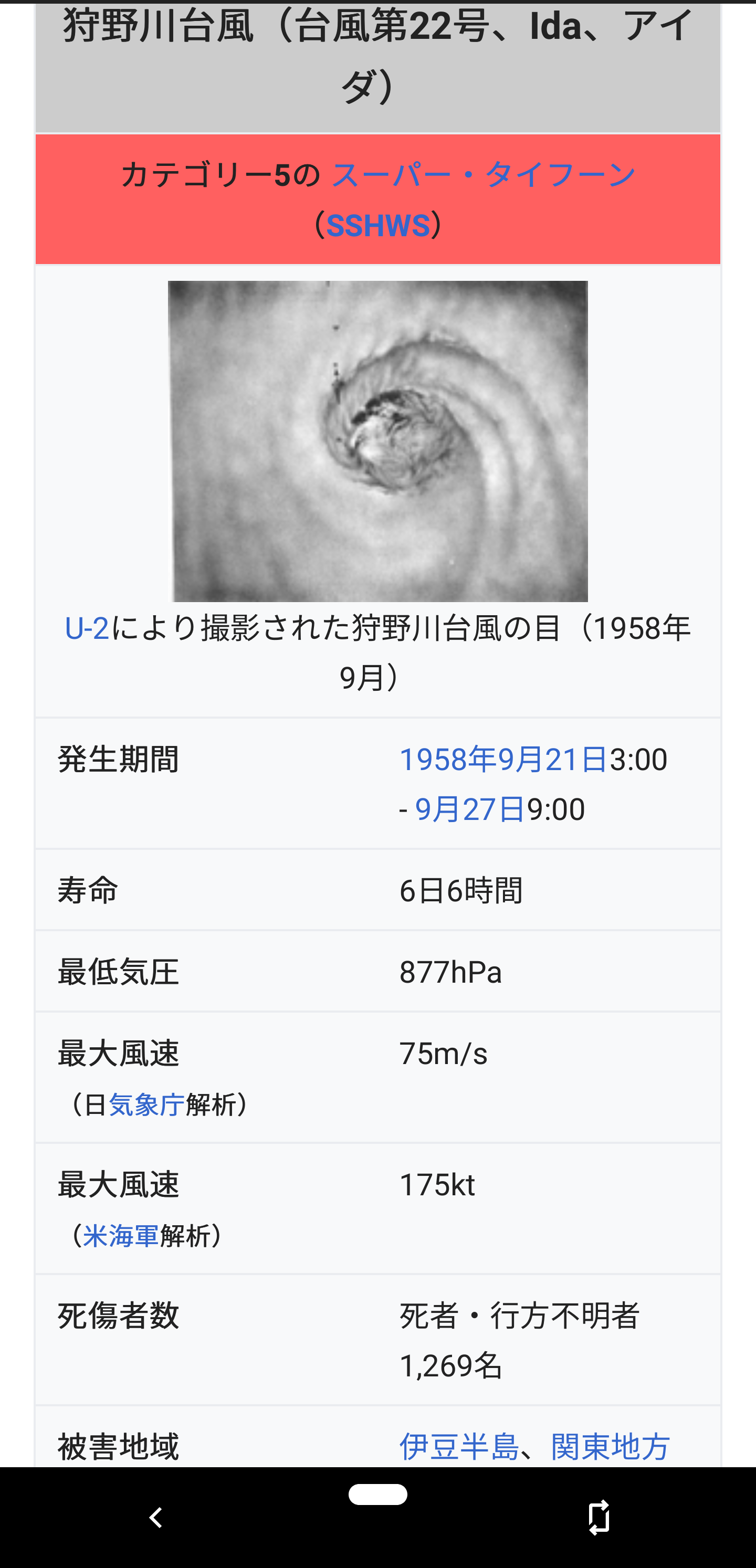 『地球史上最大級か？台風19号 ～』はフェイクニュース