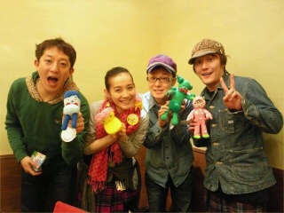 サバンナ高橋「オフロガスキーな仲間達」Eテレ「みぃつけた!」4人衆が風呂上がりに集結