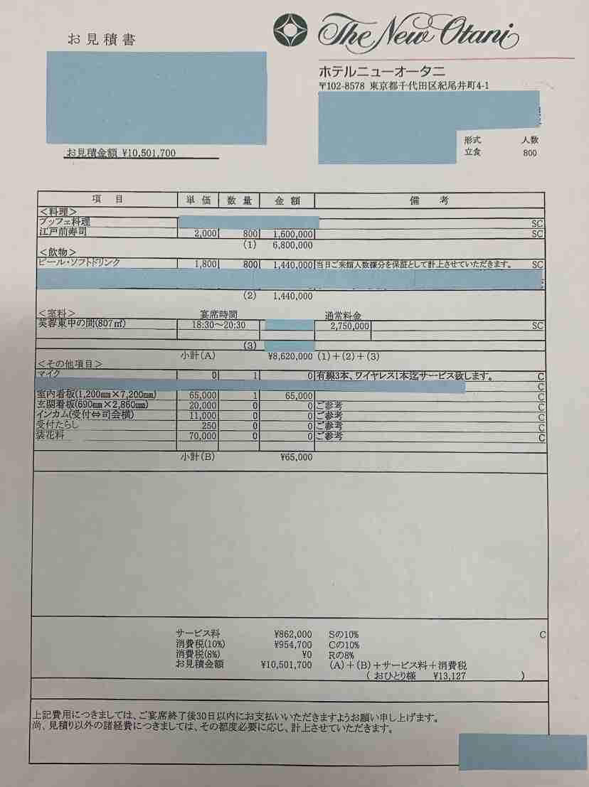 桜を見る会前夜祭、首相「参加者が全額負担」…価格はホテル設定と説明
