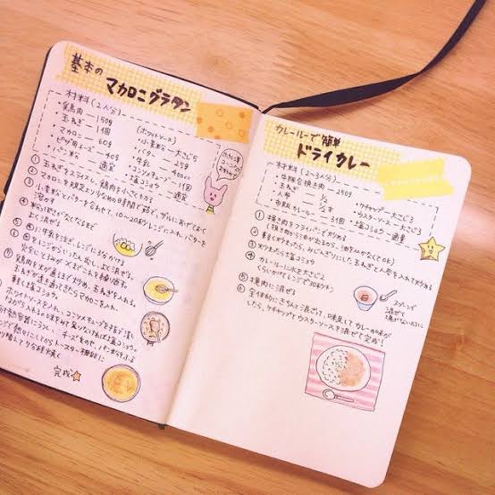 レシピノート作ってる方