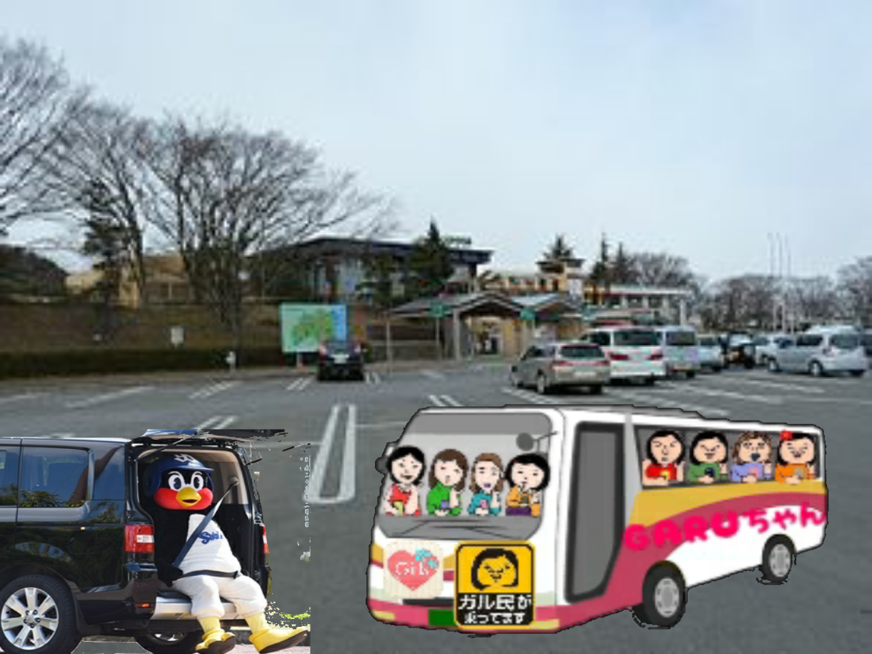 【画像コラージュ&コメント】ガルちゃん路線バス乗り継ぎの旅!