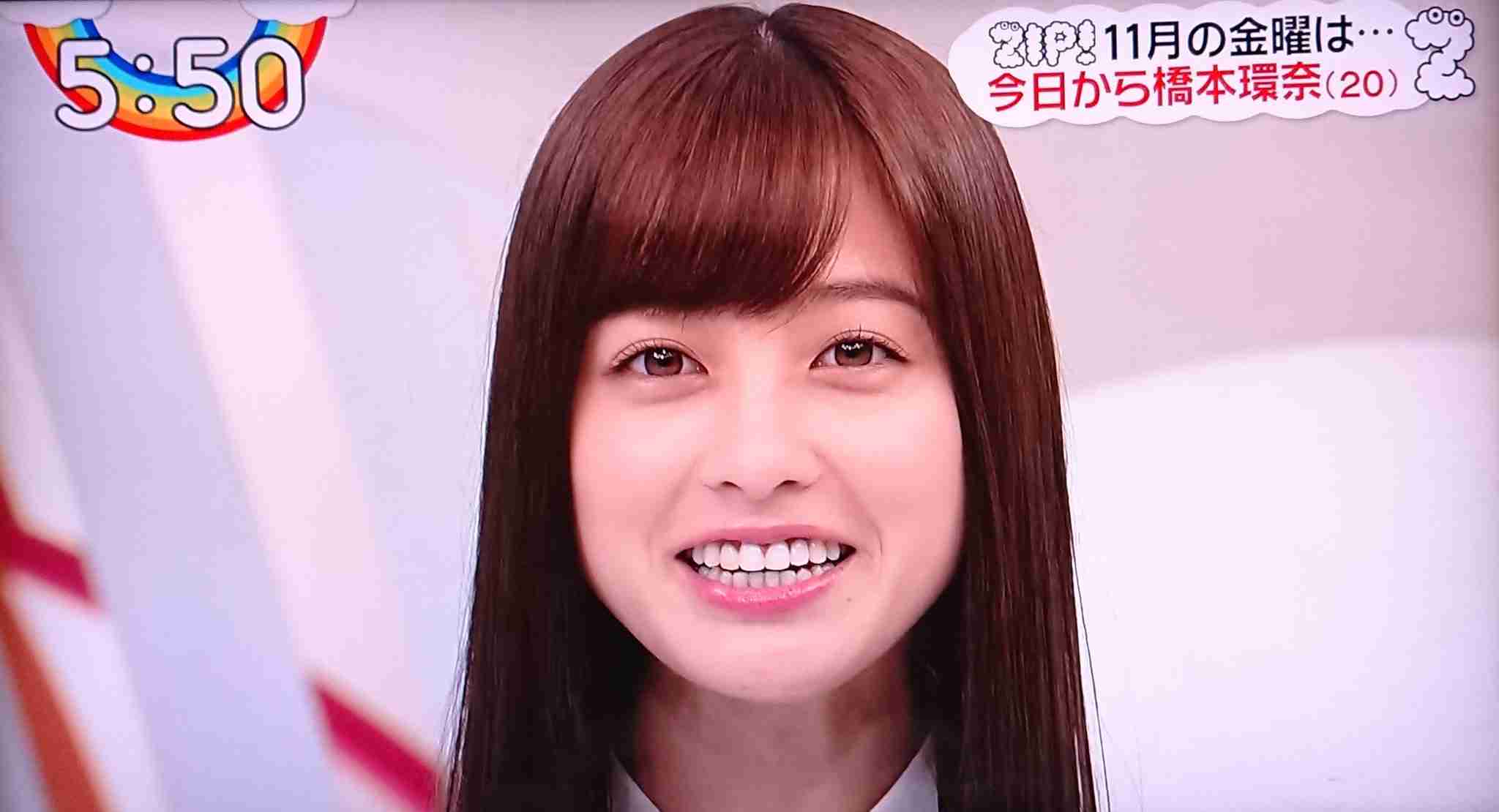 橋本環奈「渋谷のハロウィーンに巻き込まれて…」、寝ずに「ZIP！」生出演