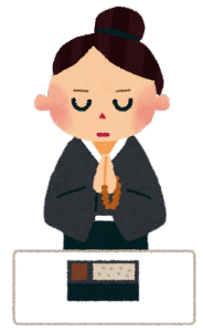 主人の叔父の通夜・告別式