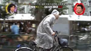 【濡れ対策】雨の日の自転車