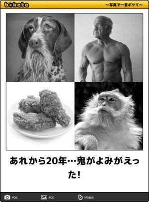 何度見ても秀逸だと思う「bokete」を貼っていくトピpart3