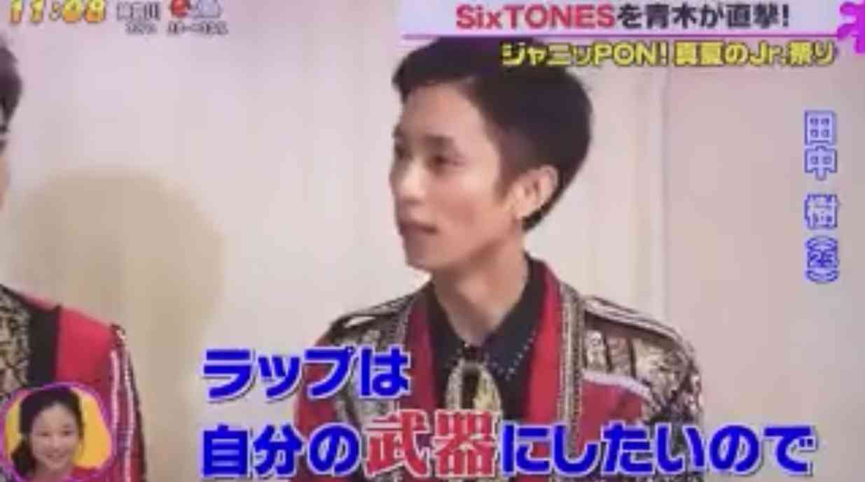 田中樹、「SixTONESのため」熱い思い明かす