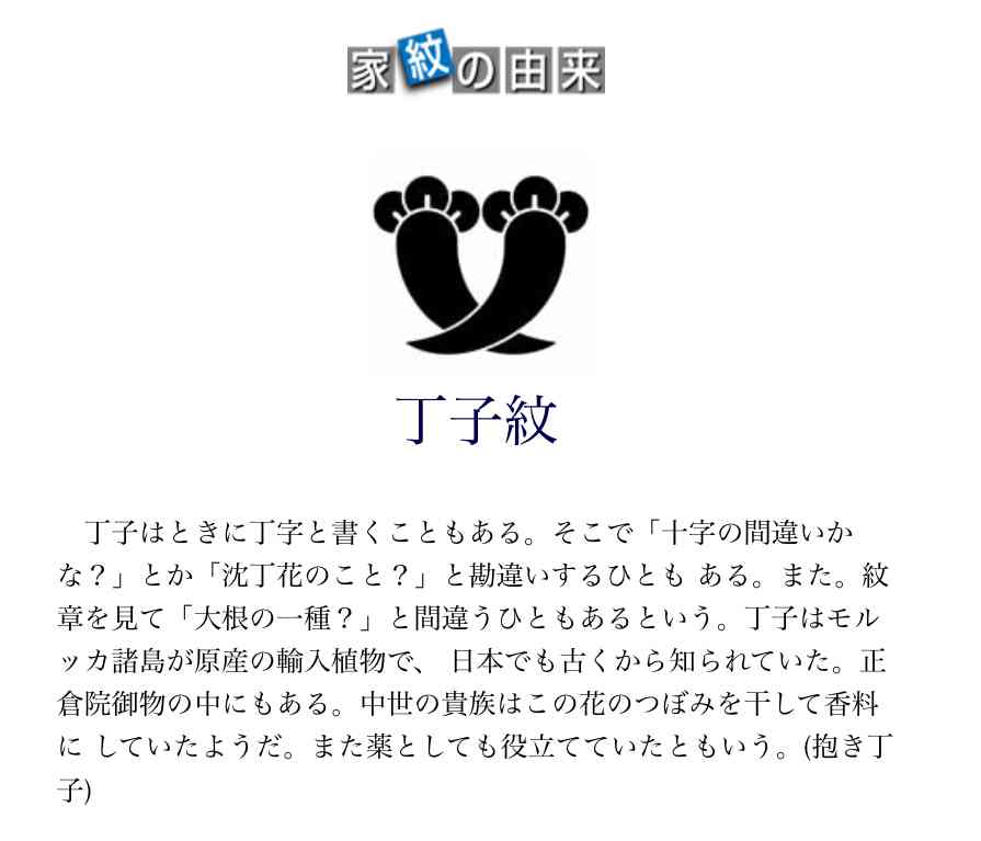 自分の家の家紋