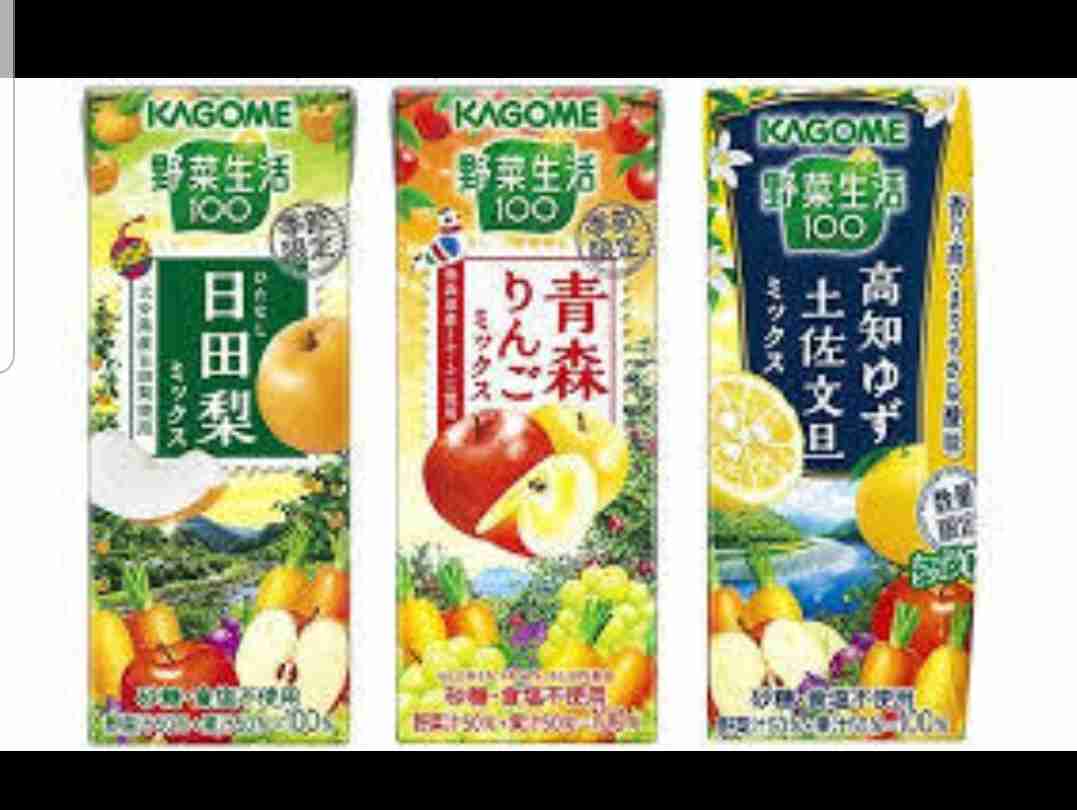 好きな果汁飲料(炭酸飲料は除く)