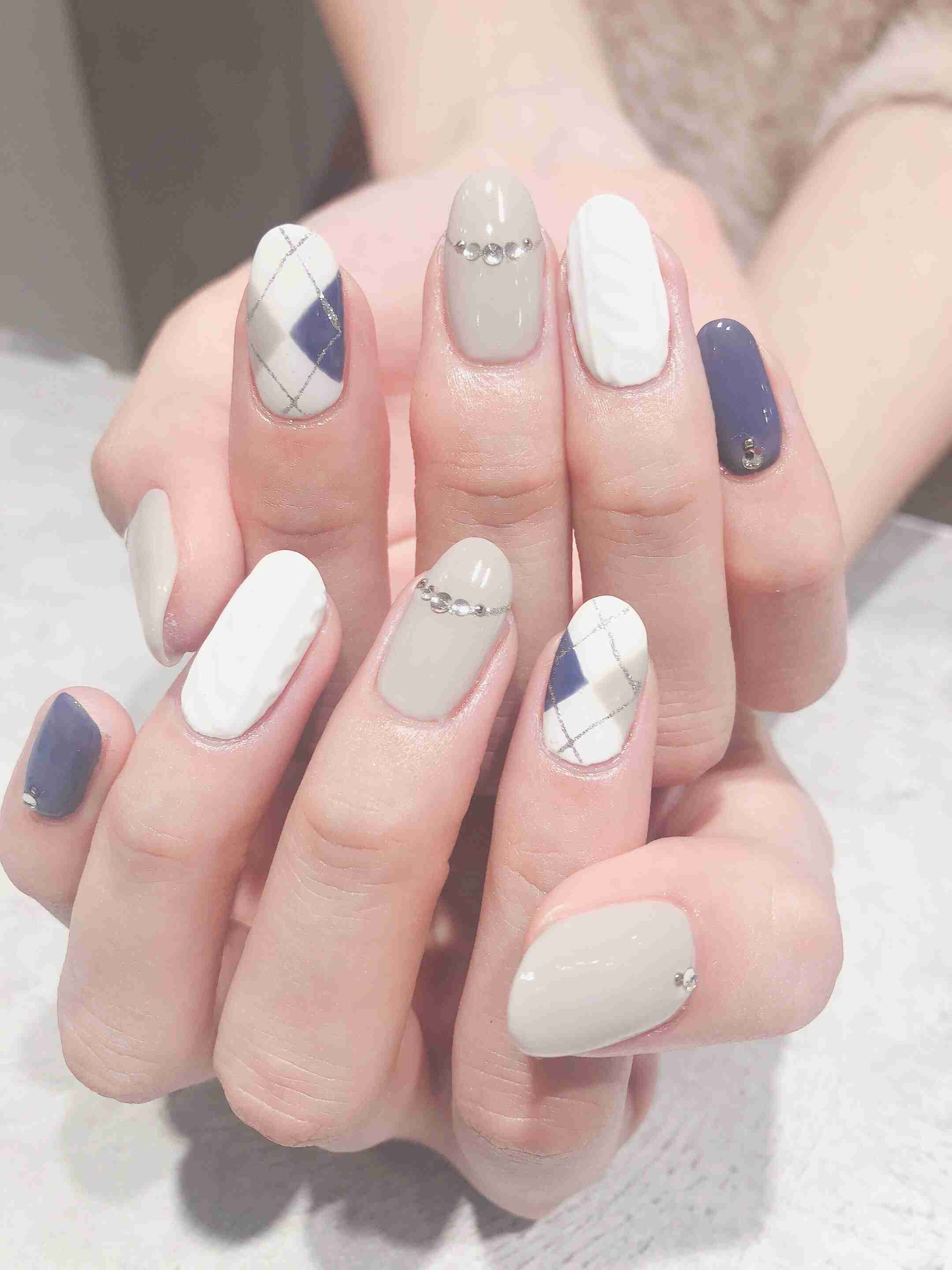秋冬ネイル