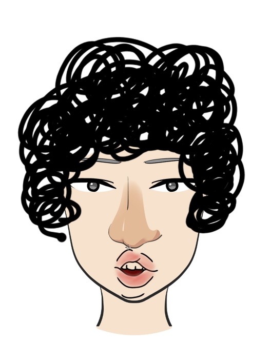 【お絵かき】顔のパーツを描いて選んで組み立てる遊びPart2