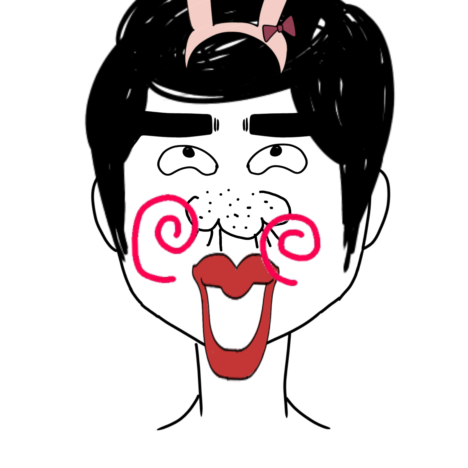 【お絵かき】顔のパーツを描いて選んで組み立てる遊びPart2
