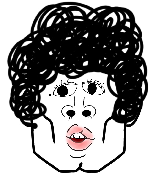 【お絵かき】顔のパーツを描いて選んで組み立てる遊びPart2
