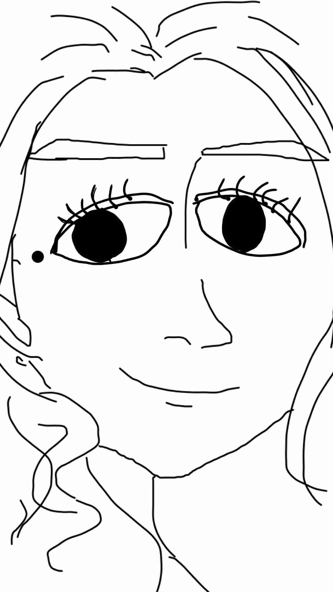 【お絵かき】顔のパーツを描いて選んで組み立てる遊びPart2