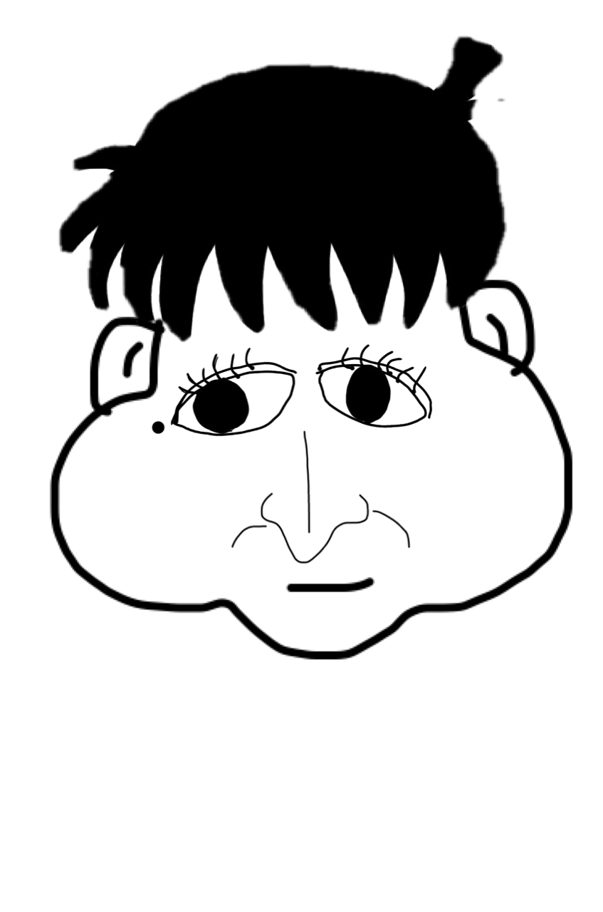 【お絵かき】顔のパーツを描いて選んで組み立てる遊びPart2