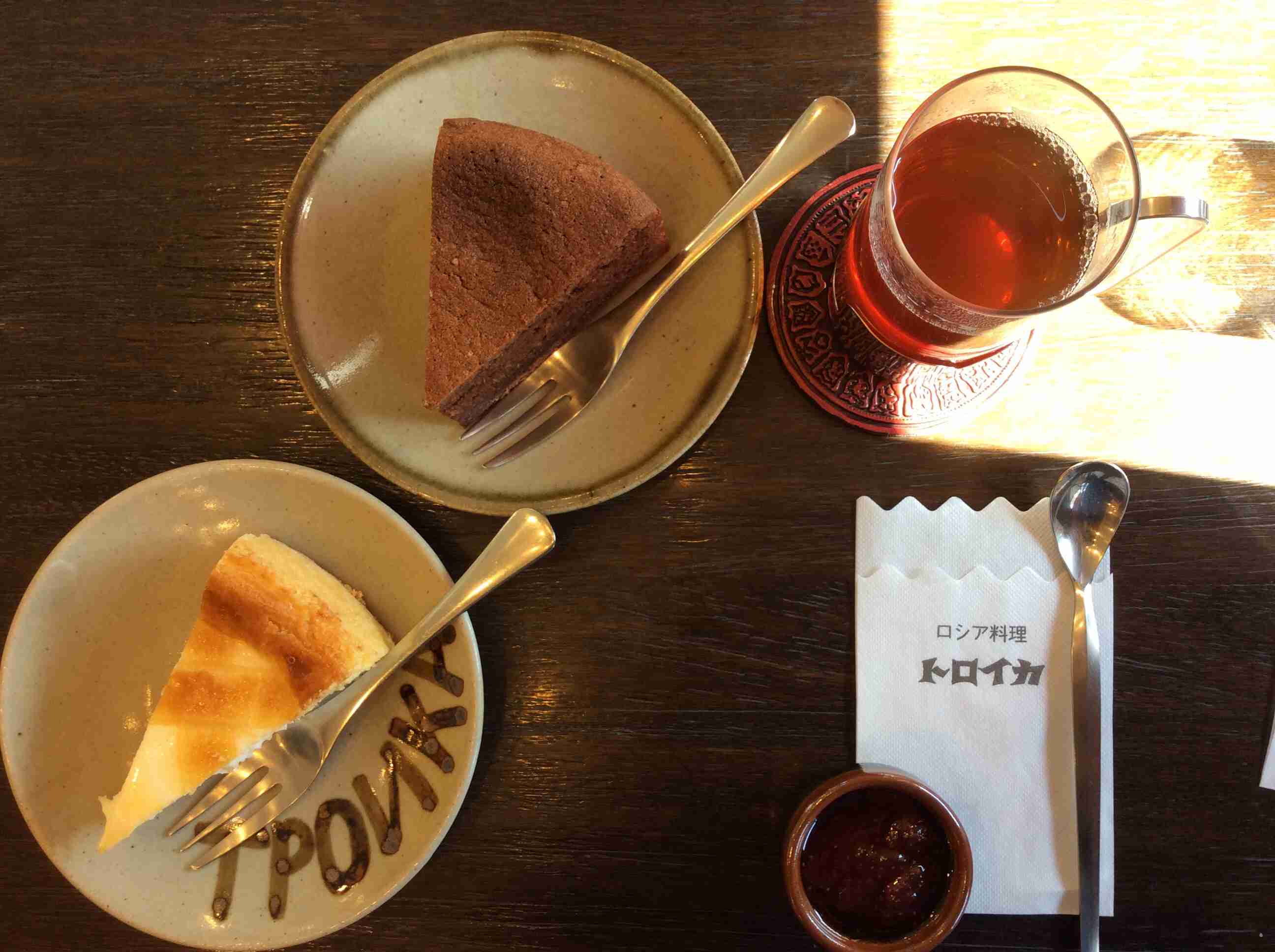 チーズケーキ好き。
