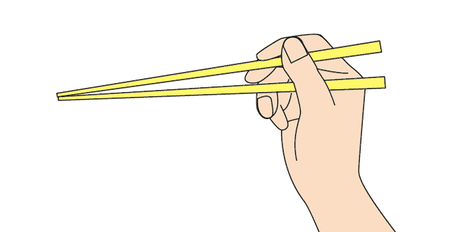 大人になってからお箸の持ち方を直した人