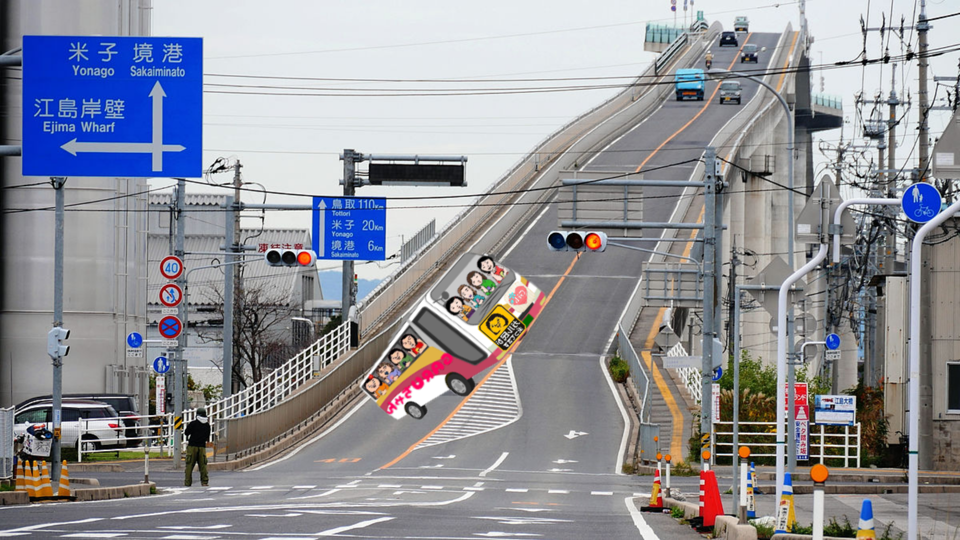 【画像コラージュ&コメント】ガルちゃん路線バス乗り継ぎの旅!