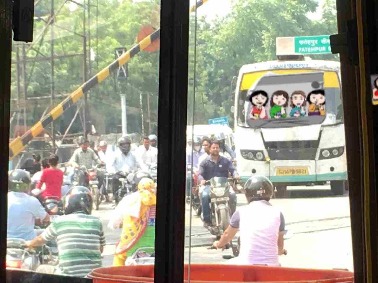 【画像コラージュ&コメント】ガルちゃん路線バス乗り継ぎの旅!