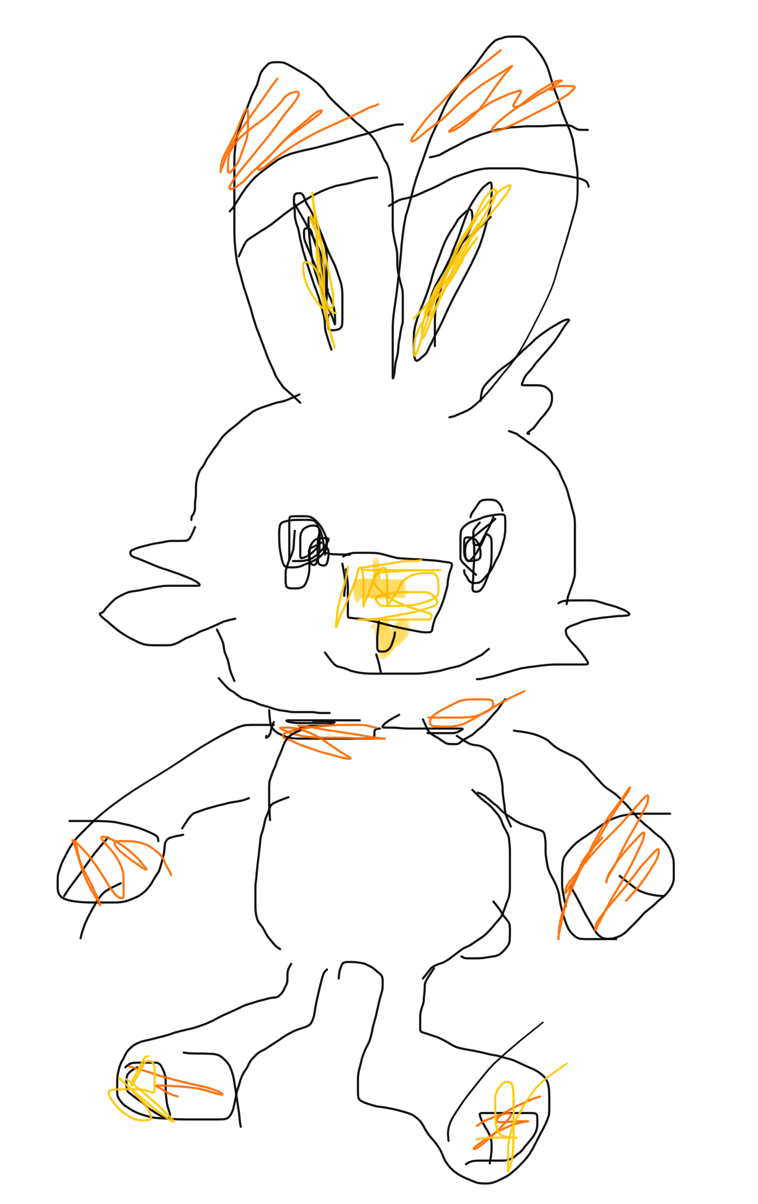 好きなポケモンを記憶だけで描いてみるトピpart2