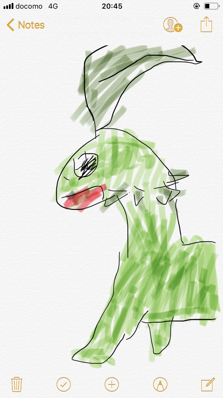 好きなポケモンを記憶だけで描いてみるトピpart2