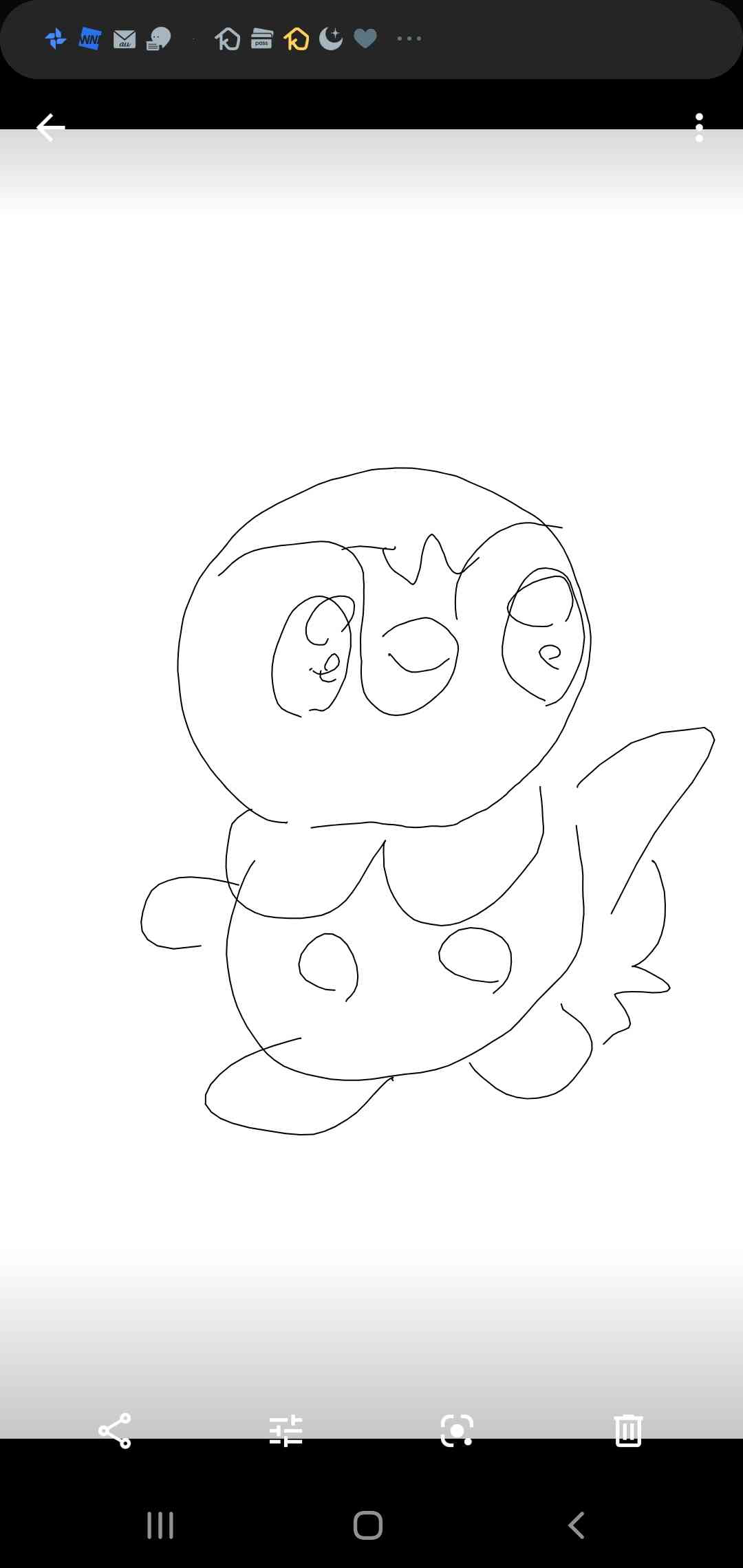 好きなポケモンを記憶だけで描いてみるトピpart2