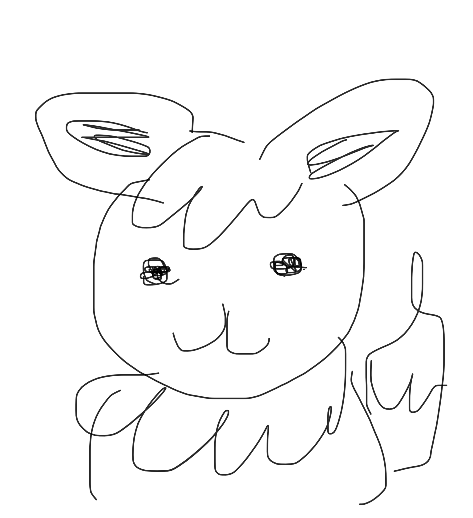 好きなポケモンを記憶だけで描いてみるトピpart2