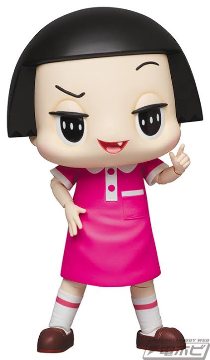 黒髪の前髪ぱっつん女性を貼るトピ
