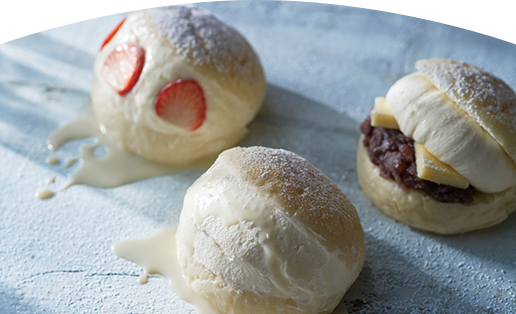 生クリームが大好き！