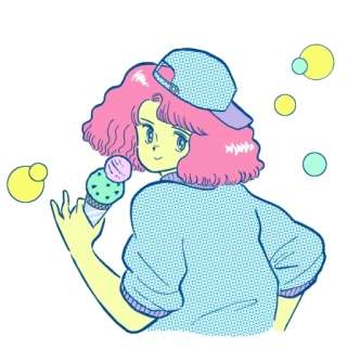 80年代・80年代風のイラストが見たい