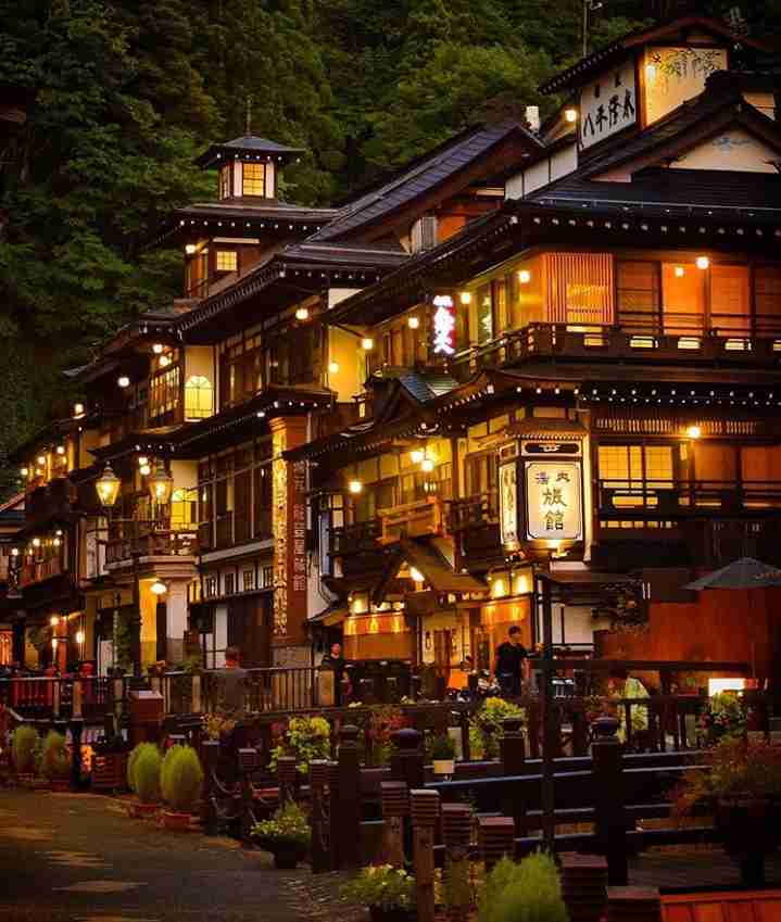 【画像】旅館・温泉・温泉街【風景】