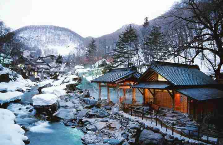 【画像】旅館・温泉・温泉街【風景】