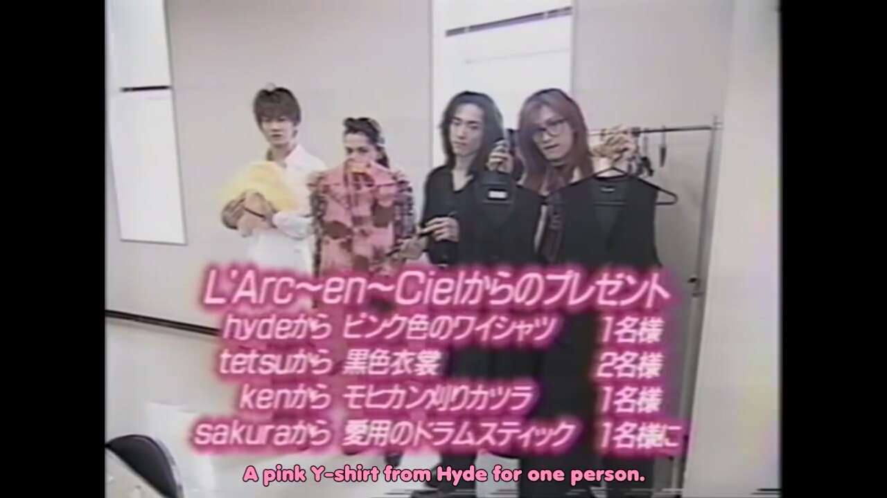 昔のいろんなラルクが見たい