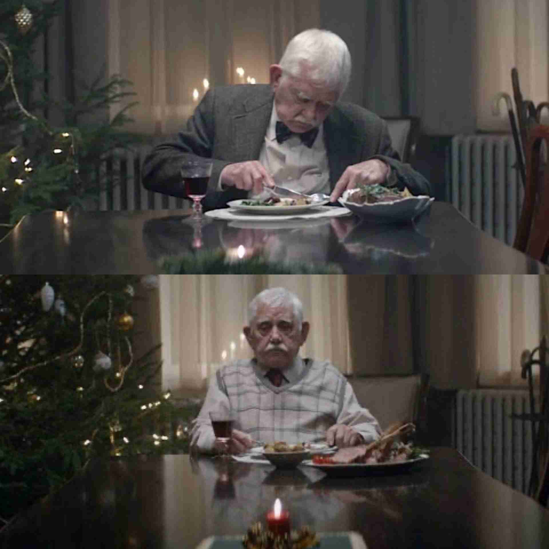 クリスマスの切なくなる画像