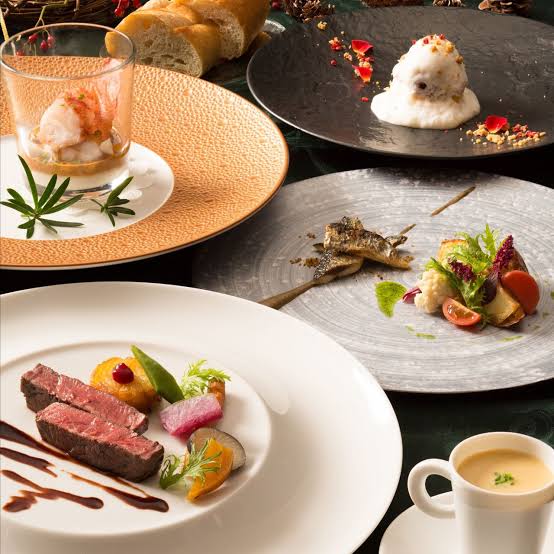 結婚式場でのランチ