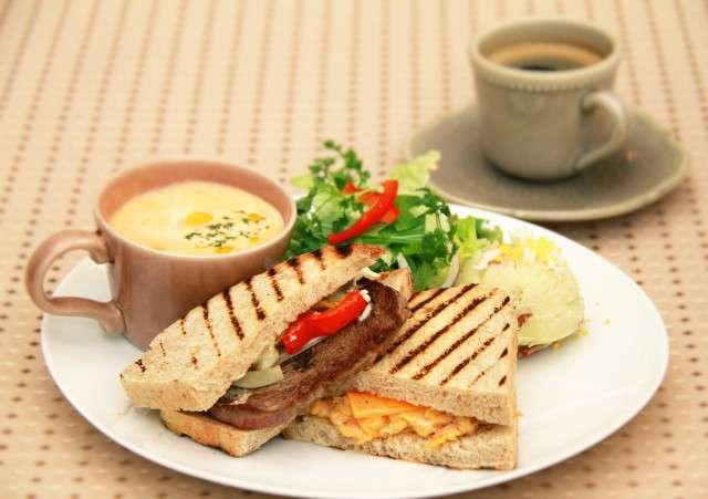 結婚式場でのランチ