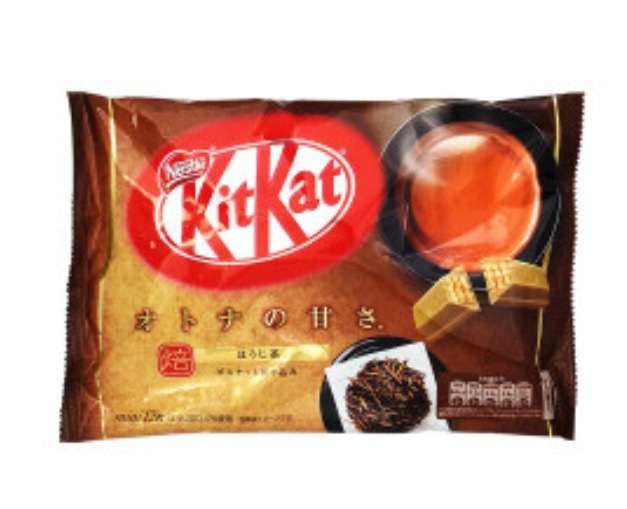 ほうじ茶味のお菓子