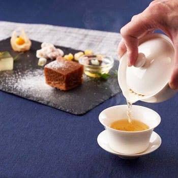 ほうじ茶味のお菓子