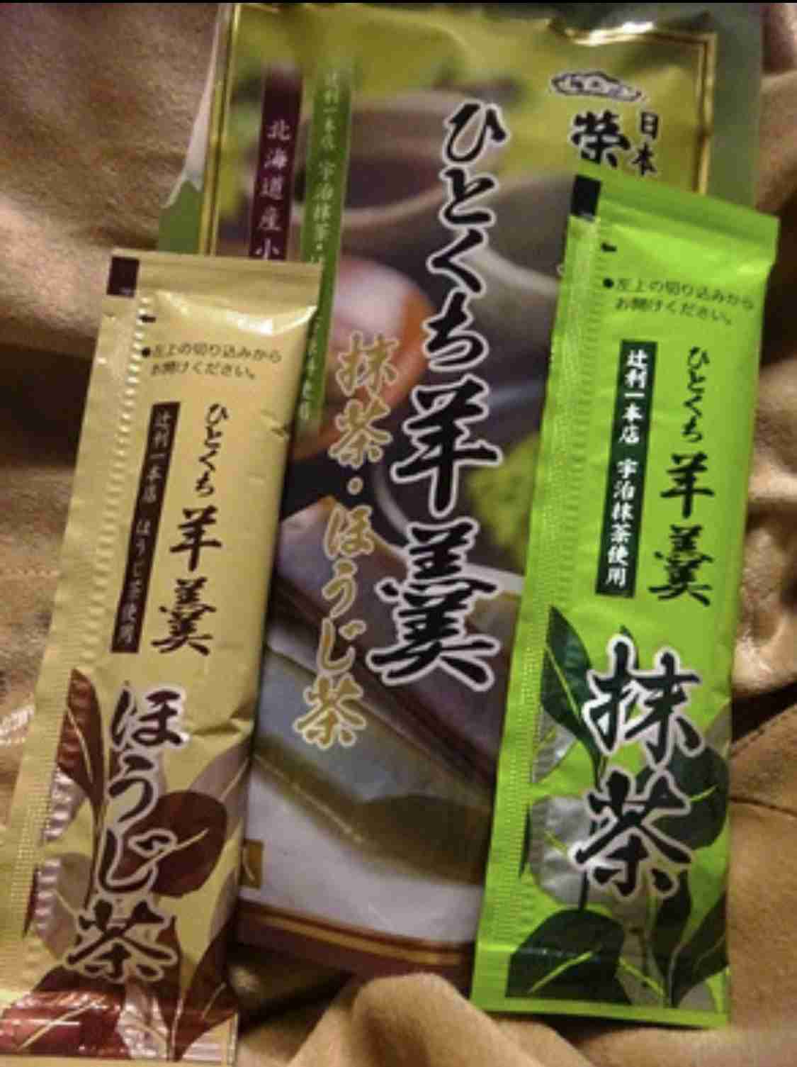 ほうじ茶味のお菓子