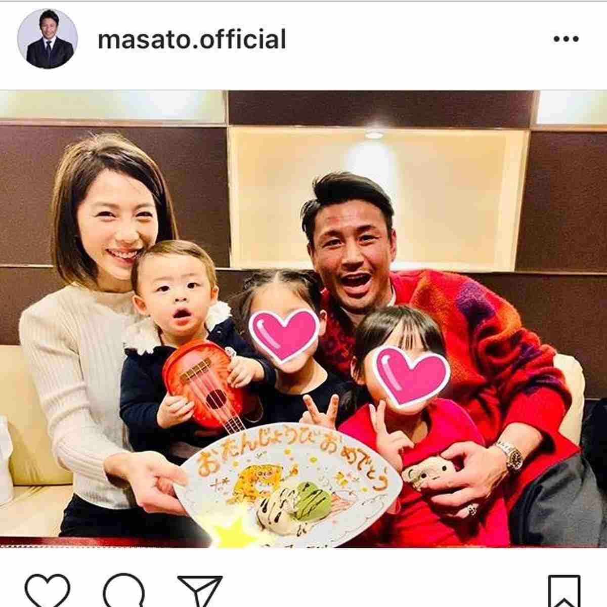 魔裟斗&矢沢心夫妻、長男の1歳誕生日を報告 家族ショットに「奥様お綺麗」「パパカッコいい」