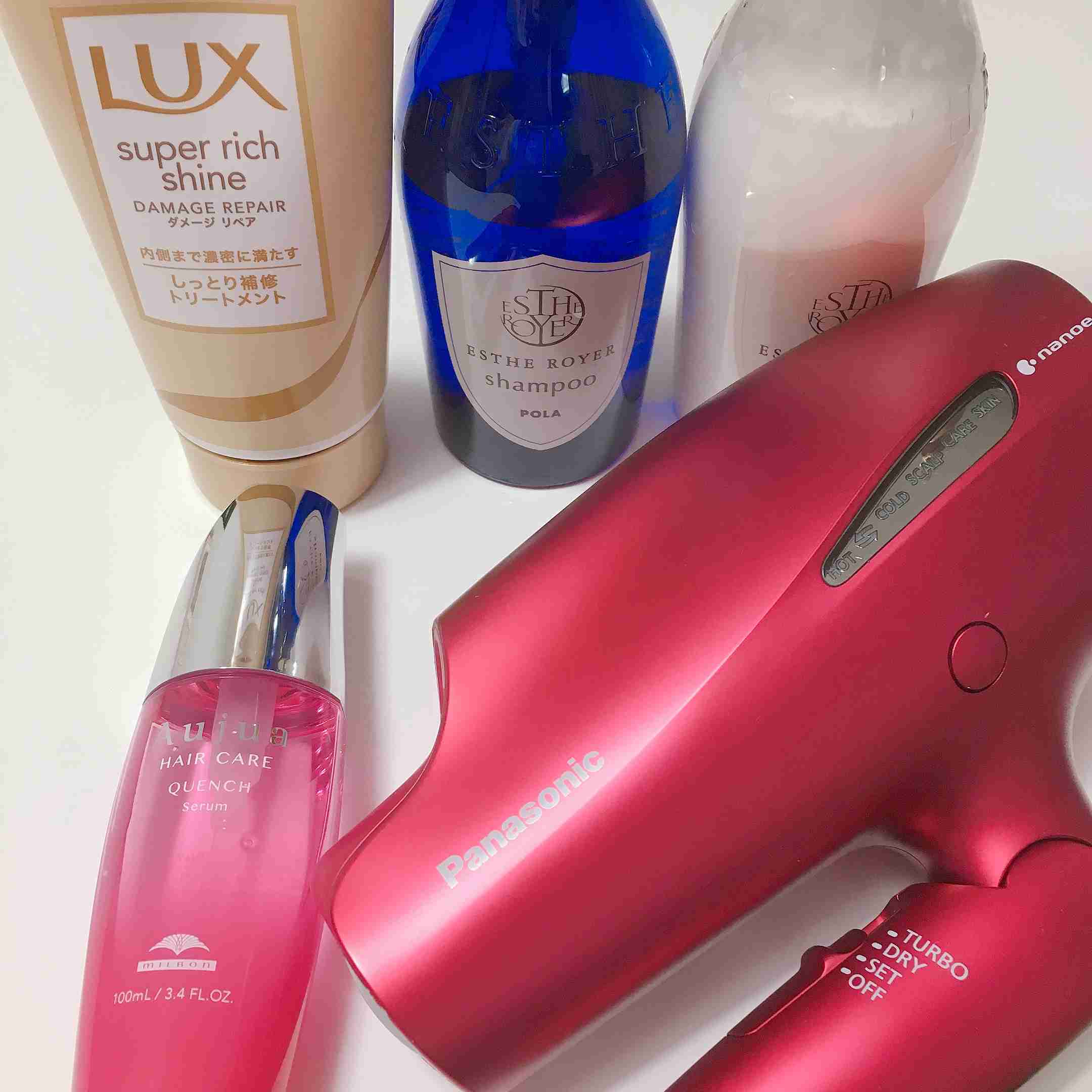 ヘアケア用品見せて。