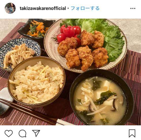 滝沢カレン、手作り「豚の生姜焼き」を披露→レシピがやっぱり超難解だった