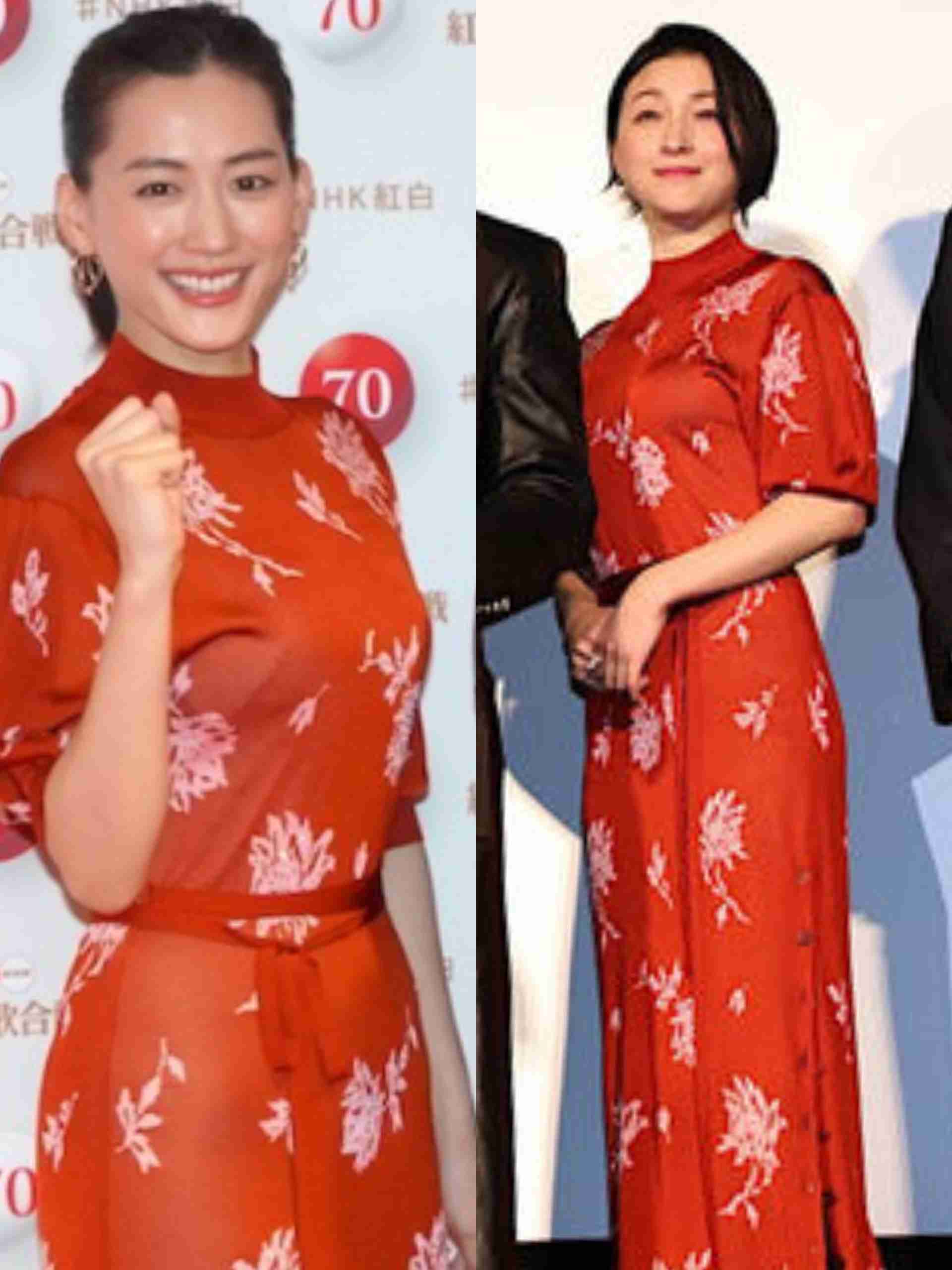 【画像】同じ衣装の芸能人