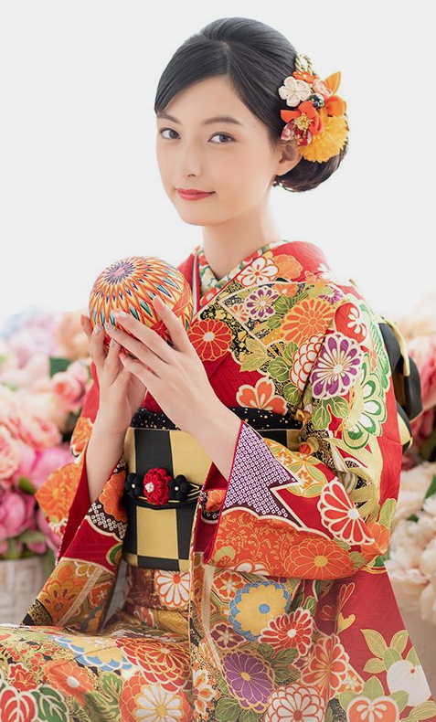 和服を着るときのヘアメイク