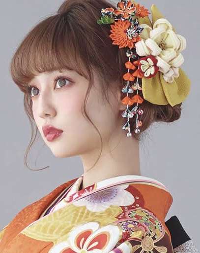 和服を着るときのヘアメイク