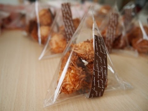 クッキーのラッピング