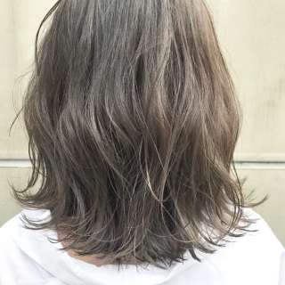アッシュ系ヘアカラー（退色しにくくなる工夫）